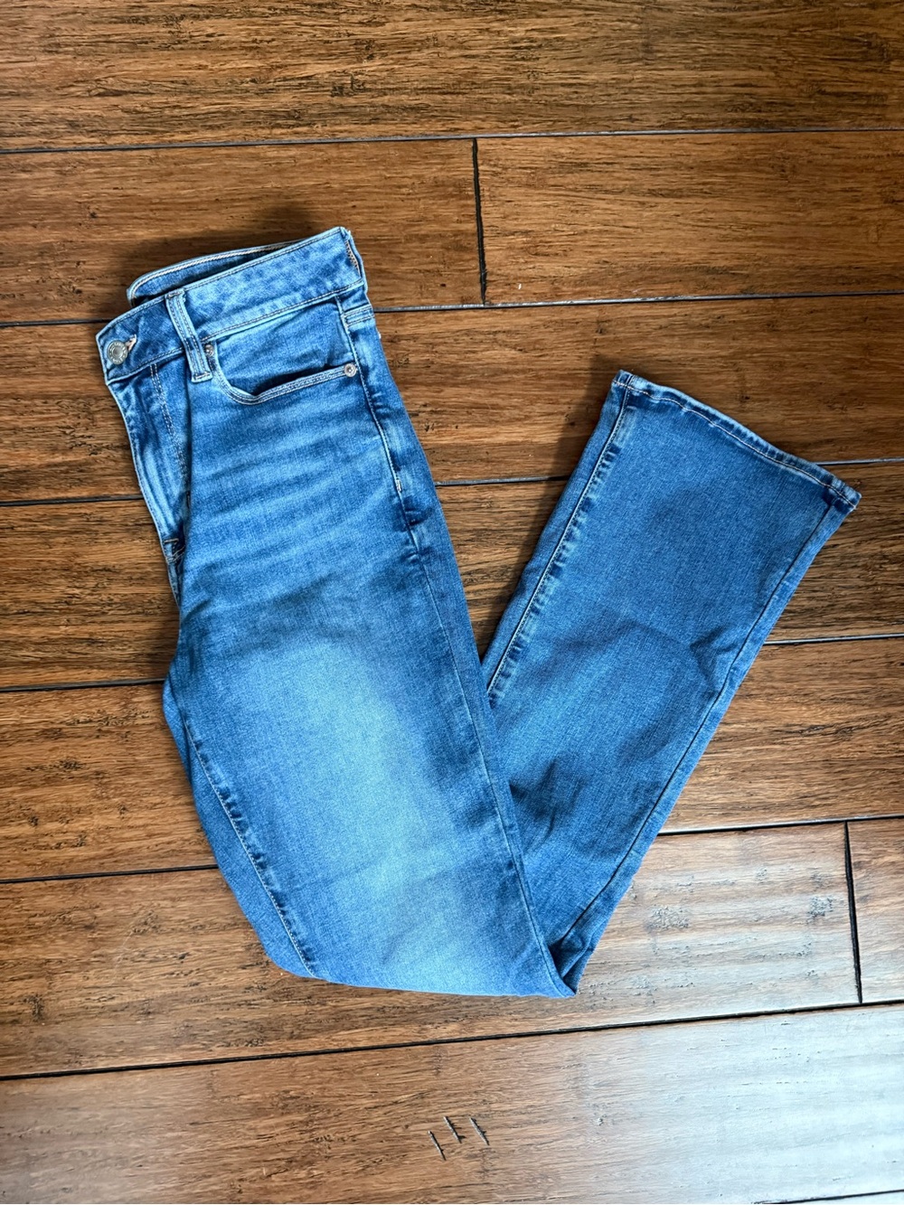 American Eagle High-Rise Skinny Kick Jeans Size 8 Short